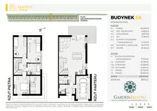 Dom 133,25 m², oferta nr 8A, Garden Złotno, Łódź, Polesie, Złotno, ul. Rąbieńska 132