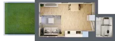 1 pokój, lokal inwestycyjny 24,05 m², parter, oferta nr B3/0/12, MONTANO - lokale inwestycyjne, Polanica-Zdrój, al. Zwycięzców