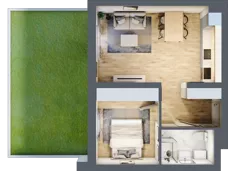2 pokoje, lokal inwestycyjny 40,61 m², parter, oferta nr B4/0/14, MONTANO - lokale inwestycyjne, Polanica-Zdrój, al. Zwycięzców