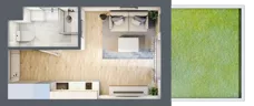 1 pokój, lokal inwestycyjny 19,95 m², parter, oferta nr B4/0/10, MONTANO - lokale inwestycyjne, Polanica-Zdrój, al. Zwycięzców