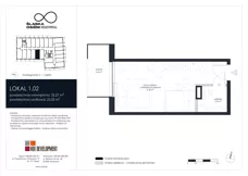 1 pokój, apartament inwestycyjny 25,27 m², piętro 1, oferta nr 1.02, Śląska Osiem, Gdańsk, Przymorze, ul. Śląska 8