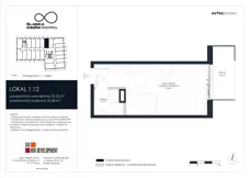 1 pokój, apartament inwestycyjny 25,33 m², piętro 1, oferta nr 1.12, Śląska Osiem, Gdańsk, Przymorze, ul. Śląska 8