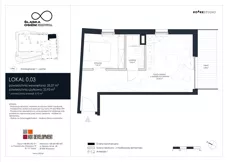 2 pokoje, apartament inwestycyjny 35,27 m², parter, oferta nr 0.03, Śląska Osiem, Gdańsk, Przymorze, ul. Śląska 8