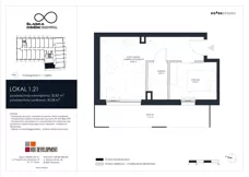 2 pokoje, apartament inwestycyjny 30,87 m², piętro 1, oferta nr 1.21, Śląska Osiem, Gdańsk, Przymorze, ul. Śląska 8