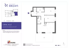3 pokoje, mieszkanie 59,16 m², parter, oferta nr A.0.2, Apartamenty Cis Park, Gdynia, Pustki Cisowskie-Demptowo, Pustki Cisowskie, ul. Chabrowa