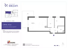 3 pokoje, mieszkanie 65,05 m², piętro 3, oferta nr A.3.6, Apartamenty Cis Park, Gdynia, Pustki Cisowskie-Demptowo, Pustki Cisowskie, ul. Chabrowa