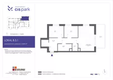 3 pokoje, mieszkanie 55,83 m², piętro 3, oferta nr B.3.1, Apartamenty Cis Park, Gdynia, Pustki Cisowskie-Demptowo, Pustki Cisowskie, ul. Chabrowa
