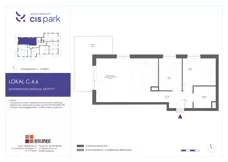 3 pokoje, mieszkanie 64,94 m², piętro 4, oferta nr C.4.6, Apartamenty Cis Park, Gdynia, Pustki Cisowskie-Demptowo, Pustki Cisowskie, ul. Chabrowa