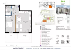 2 pokoje, mieszkanie 51,86 m², parter, oferta nr K7/10, Kleszczewo Park, Kleszczewo, ul. Wiesławy Szymborskiej 1