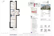 2 pokoje, mieszkanie 44,16 m², parter, oferta nr A/5, Unii Lubelskiej 4, Poznań, Nowe Miasto, Starołęka, ul. Unii Lubelskiej 4