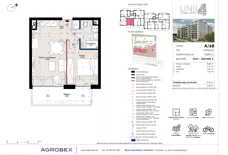 2 pokoje, mieszkanie 37,85 m², piętro 5, oferta nr A/68, Unii Lubelskiej 4, Poznań, Nowe Miasto, Starołęka, ul. Unii Lubelskiej 4