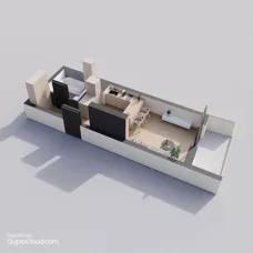 1 pokój, mieszkanie 28,85 m², piętro 1, oferta nr C1.6, Rezydencja Ogród Saski, Lublin, Wieniawa, ul. Wieniawska 7/Jasna 7