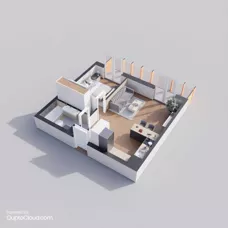 2 pokoje, mieszkanie 45,02 m², piętro 3, oferta nr B3.7, Rezydencja Ogród Saski, Lublin, Wieniawa, ul. Wieniawska 7/Jasna 7