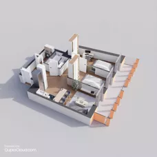 3 pokoje, mieszkanie 55,37 m², piętro 6, oferta nr B6.3, Rezydencja Ogród Saski, Lublin, Wieniawa, ul. Wieniawska 7/Jasna 7