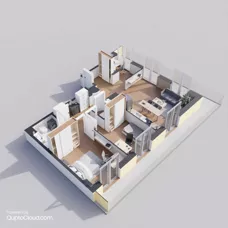 3 pokoje, mieszkanie 71,89 m², piętro 7, oferta nr D7.4, Rezydencja Ogród Saski, Lublin, Wieniawa, ul. Wieniawska 7/Jasna 7