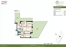 5 pokoi, mieszkanie 77,55 m², parter, oferta nr B1, Wzgórze Gustawa, Kraków, Wzgórza Krzesławickie, Zesławice, ul. Gustawa Morcinka