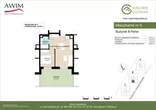 2 pokoje, mieszkanie 36,09 m², parter, oferta nr B5, Wzgórze Gustawa, Kraków, Wzgórza Krzesławickie, Zesławice, ul. Gustawa Morcinka