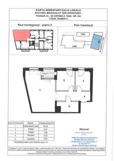 3 pokoje, mieszkanie 55,51 m², piętro 2, oferta nr WS-B1-LM-M.2.9, Wilda Story, Poznań, Wilda, Wilda, ul. 28 Czerwca 1956 r. 156