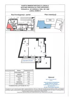 3 pokoje, mieszkanie 65,91 m², piętro 2, oferta nr WS-B2-LM-M.2.4, Wilda Story, Poznań, Wilda, Wilda, ul. 28 Czerwca 1956 r. 156