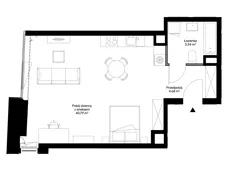 1 pokój, mieszkanie 51,01 m², piętro 1, oferta nr A0110, Mazowiecka 21, Kraków, Krowodrza, Łobzów, Mazowiecka 21
