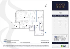 4 pokoje, mieszkanie 101,88 m², piętro 1, oferta nr PF-M-01.055, PianoForte, Warszawa, Mokotów, Sielce, ul. Zajączkowska 3