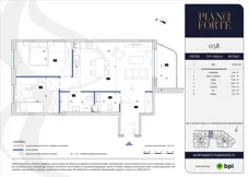 3 pokoje, mieszkanie 67,74 m², piętro 1, oferta nr PF-M-01.058, PianoForte, Warszawa, Mokotów, Sielce, ul. Zajączkowska 3