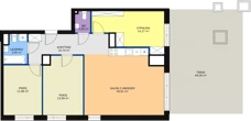 4 pokoje, mieszkanie 86,72 m², piętro 4, oferta nr 4A/36, Osiedle Idea Aurora, Radom, Wacyn, ul. LIstopadowa