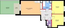 3 pokoje, mieszkanie 71,00 m², piętro 1, oferta nr E/50, Kusocińskiego budynek B, Gdańsk, Piecki-Migowo, Morena, ul. Kusocińskiego