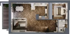 2 pokoje, mieszkanie 117,99 m², piętro 3, oferta nr D-03-20, Nobilis, Toruń, Na Skarpie, ul. Przy Skarpie 10D