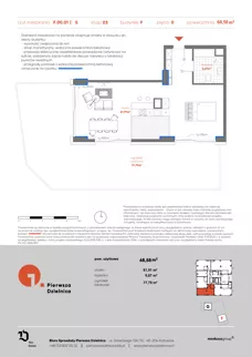 1 pokój, mieszkanie 68,58 m², parter, oferta nr F.00.01, Pierwsza Dzielnica, Katowice, Bogucice, ul. Henryka Góreckiego 13