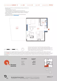 1 pokój, mieszkanie 54,25 m², parter, oferta nr G.00.02, Pierwsza Dzielnica, Katowice, Bogucice, ul. Henryka Góreckiego 13