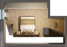 3 pokoje, mieszkanie 68,77 m², piętro 2, oferta nr B_2_19, Bukovo Park, Szczecin, Północ, Bukowo, ul. Strzelców Karpackich