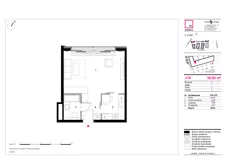1 pokój, mieszkanie 38,82 m², piętro 3, oferta nr J18, 19. Dzielnica V etap, Warszawa, Wola, Czyste, ul. Kolejowa/Przyokopowa