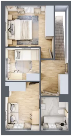 4 pokoje, mieszkanie 80,71 m², parter, oferta nr B12/M1, Libre Park, Kosakowo, ul. Pistacjowa 5