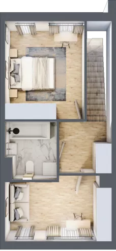 3 pokoje, mieszkanie 69,37 m², parter, oferta nr A8/M2, Libre Park, Kosakowo, ul. Pistacjowa 5