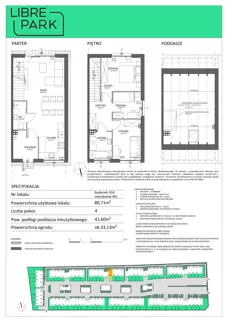 4 pokoje, mieszkanie 80,71 m², parter, oferta nr A14/M1, Libre Park - etap II, Kosakowo, ul. Pistacjowa 5