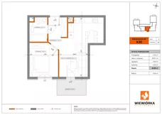 2 pokoje, mieszkanie 38,88 m², piętro 3, oferta nr K30, Nowa Sportowa, Brwinów, ul. Sportowa