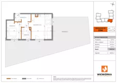 2 pokoje, mieszkanie 44,94 m², piętro 2, oferta nr O27, Nowa Sportowa, Brwinów, ul. Sportowa
