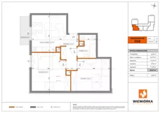 3 pokoje, mieszkanie 52,47 m², piętro 3, oferta nr O32, Nowa Sportowa, Brwinów, ul. Sportowa