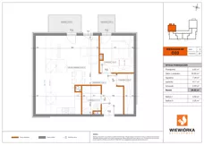 2 pokoje, mieszkanie 49,24 m², piętro 3, oferta nr O33, Nowa Sportowa, Brwinów, ul. Sportowa