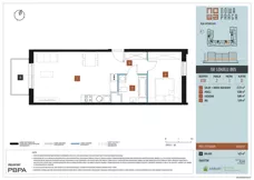 2 pokoje, mieszkanie 49,56 m², piętro 1, oferta nr B10/065, Nowa Praga, Warszawa, Praga Północ, Nowa Praga, ul. Rozwojowa