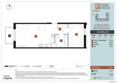 2 pokoje, mieszkanie 49,56 m², piętro 3, oferta nr B10/071, Nowa Praga, Warszawa, Praga Północ, Nowa Praga, ul. Rozwojowa