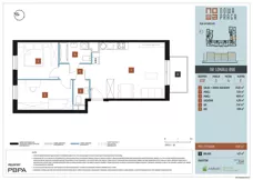 3 pokoje, mieszkanie 58,86 m², piętro 4, oferta nr B10/096, Nowa Praga, Warszawa, Praga Północ, Nowa Praga, ul. Rozwojowa