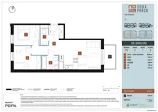 3 pokoje, mieszkanie 55,27 m², piętro 1, oferta nr B9/051, Nowa Praga, Warszawa, Praga Północ, Nowa Praga, ul. Rozwojowa