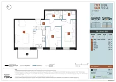 3 pokoje, mieszkanie 61,18 m², piętro 1, oferta nr B9/083, Nowa Praga, Warszawa, Praga Północ, Nowa Praga, ul. Rozwojowa