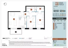 3 pokoje, mieszkanie 61,18 m², piętro 2, oferta nr B9/089, Nowa Praga, Warszawa, Praga Północ, Nowa Praga, ul. Rozwojowa