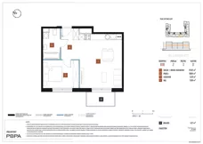2 pokoje, mieszkanie 46,42 m², piętro 3, oferta nr B10/072, Nowa Praga, Warszawa, Praga Północ, Nowa Praga, ul. Rozwojowa