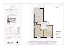4 pokoje, apartament 81,14 m², piętro 1, oferta nr 3.6, Podlesie, Gliwice, Szobiszowice, ul. Tarnogórska 86