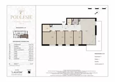 5 pokoi, apartament 92,52 m², piętro 1, oferta nr 3.10, Podlesie, Gliwice, Szobiszowice, ul. Tarnogórska 86