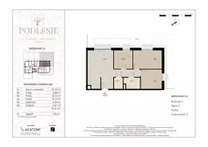 4 pokoje, apartament 67,60 m², piętro 1, oferta nr 3.9, Podlesie, Gliwice, Szobiszowice, ul. Tarnogórska 86